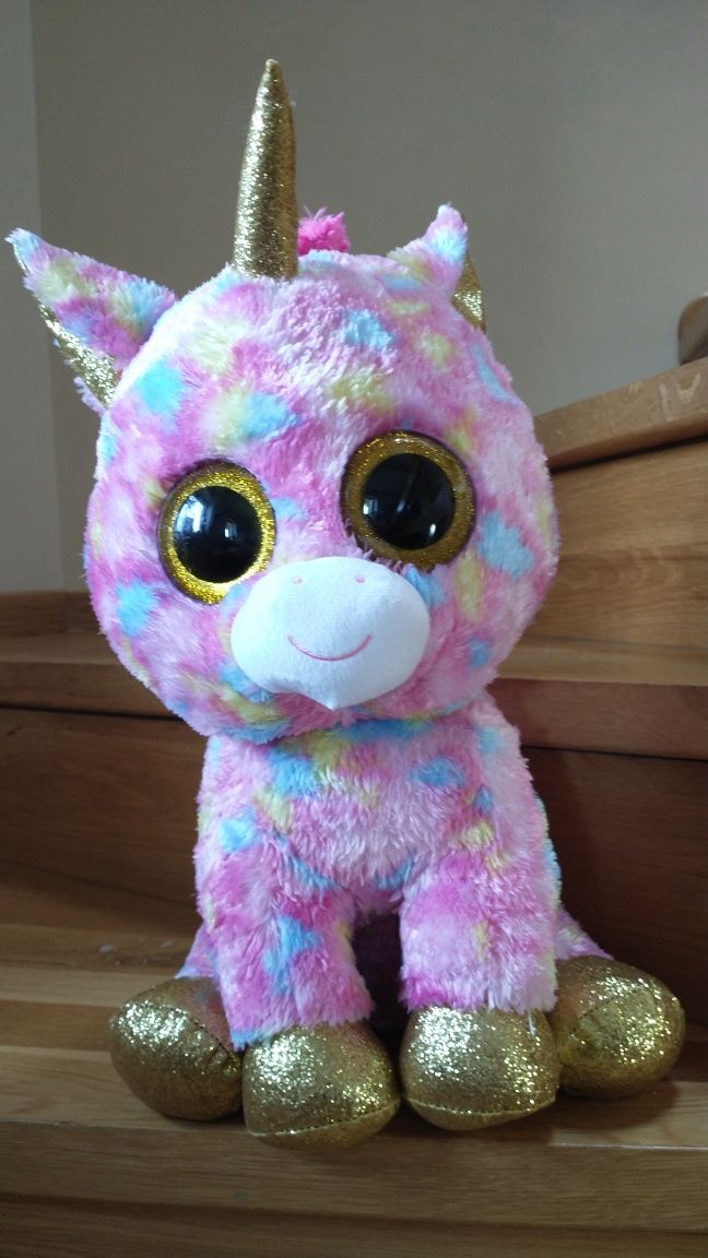 Ty, Beanie Boos, jednorożec Fantasia, 40cm