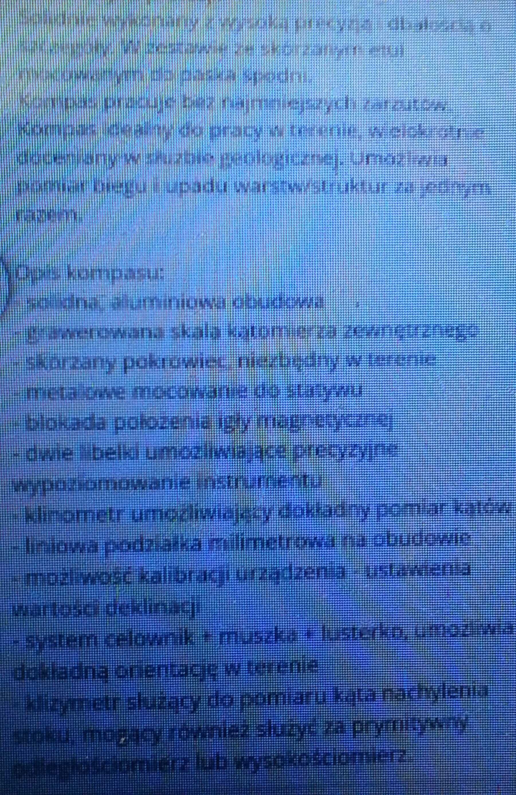 Kompas FREIBERGER geodezyjny geologiczny DDR