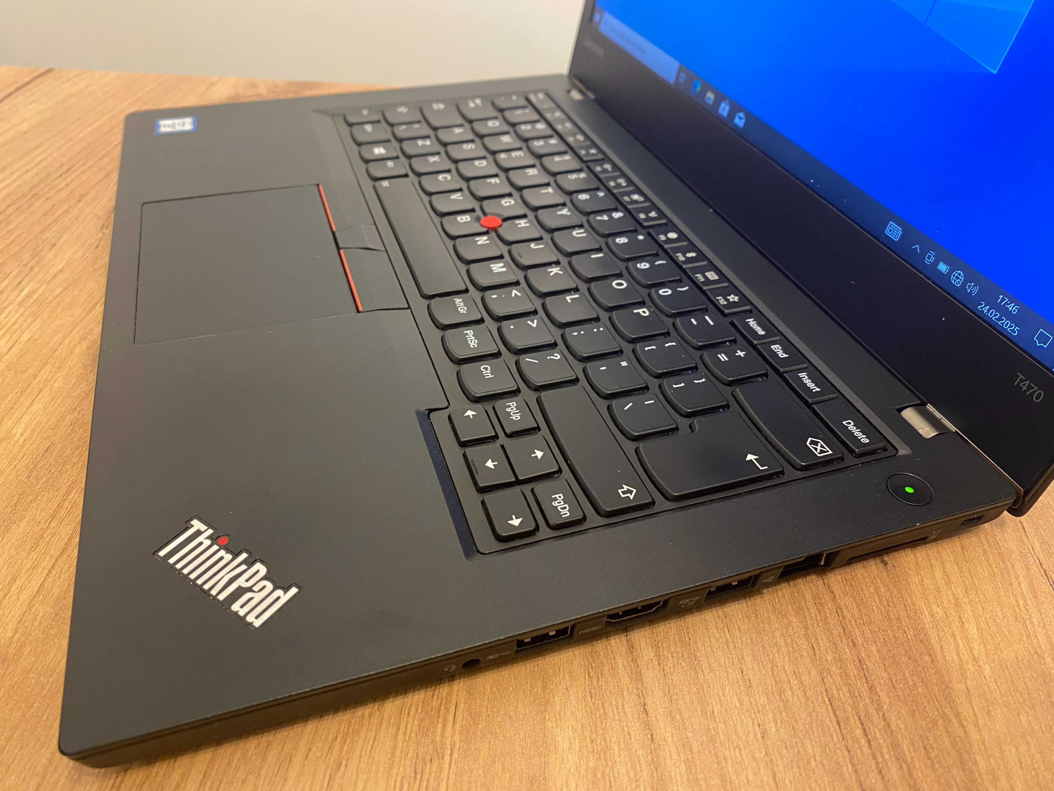 LENOVO T470 i5 16GB RAM 256GB SSD Office Windows 10 JAK NOWY