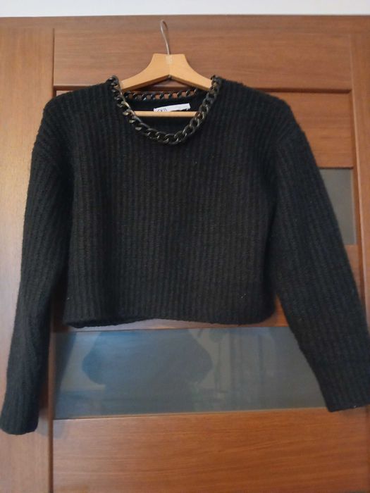 Sweter zara czarny