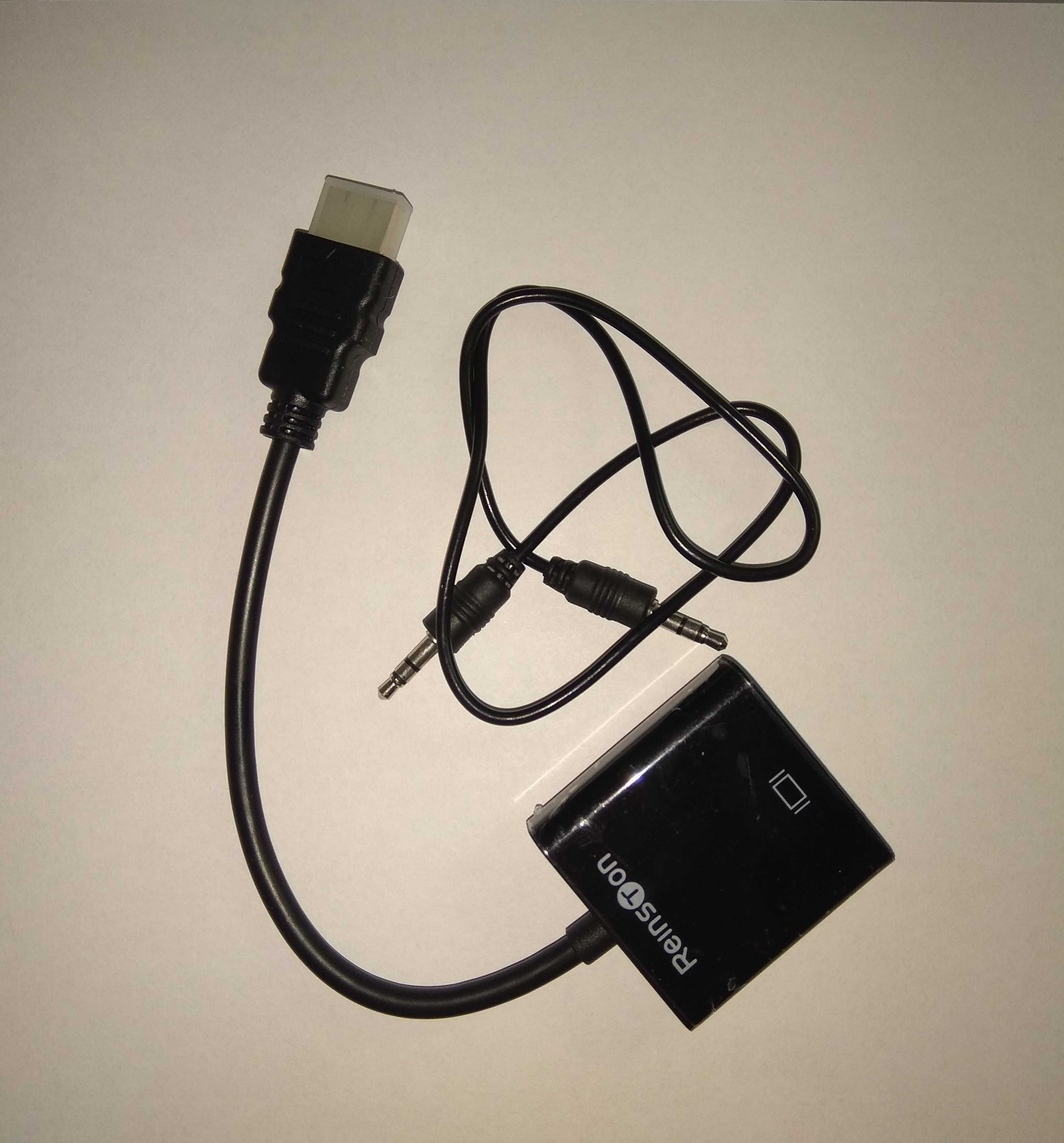 Adapter HDMI - VGA Z AUDIO Reinson