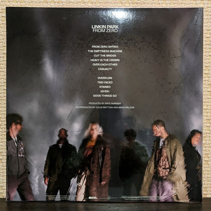 Виниловые пластинки Linkin Park.Запечатаны.