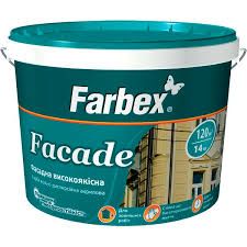 Краска Farbex Facade и Фарбекс резиновая кровля\фасад