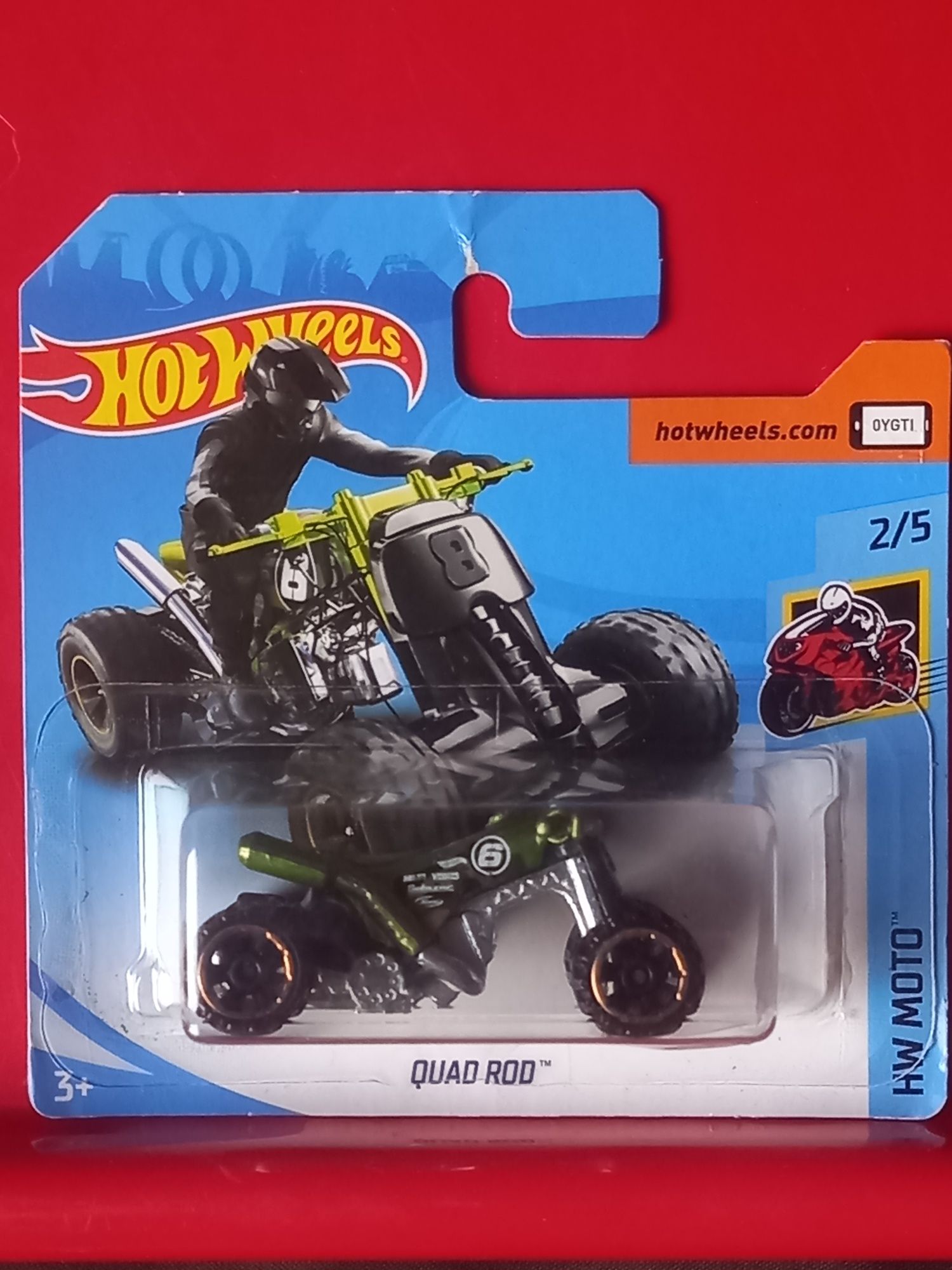 Conj 3 hot wheels quad rod