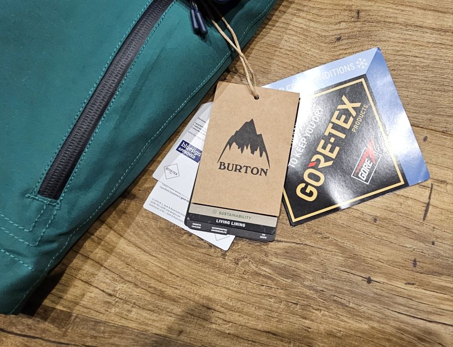 Męska Kurtka snowboardowa Burton Gore Tex L
zielony (antique gree
