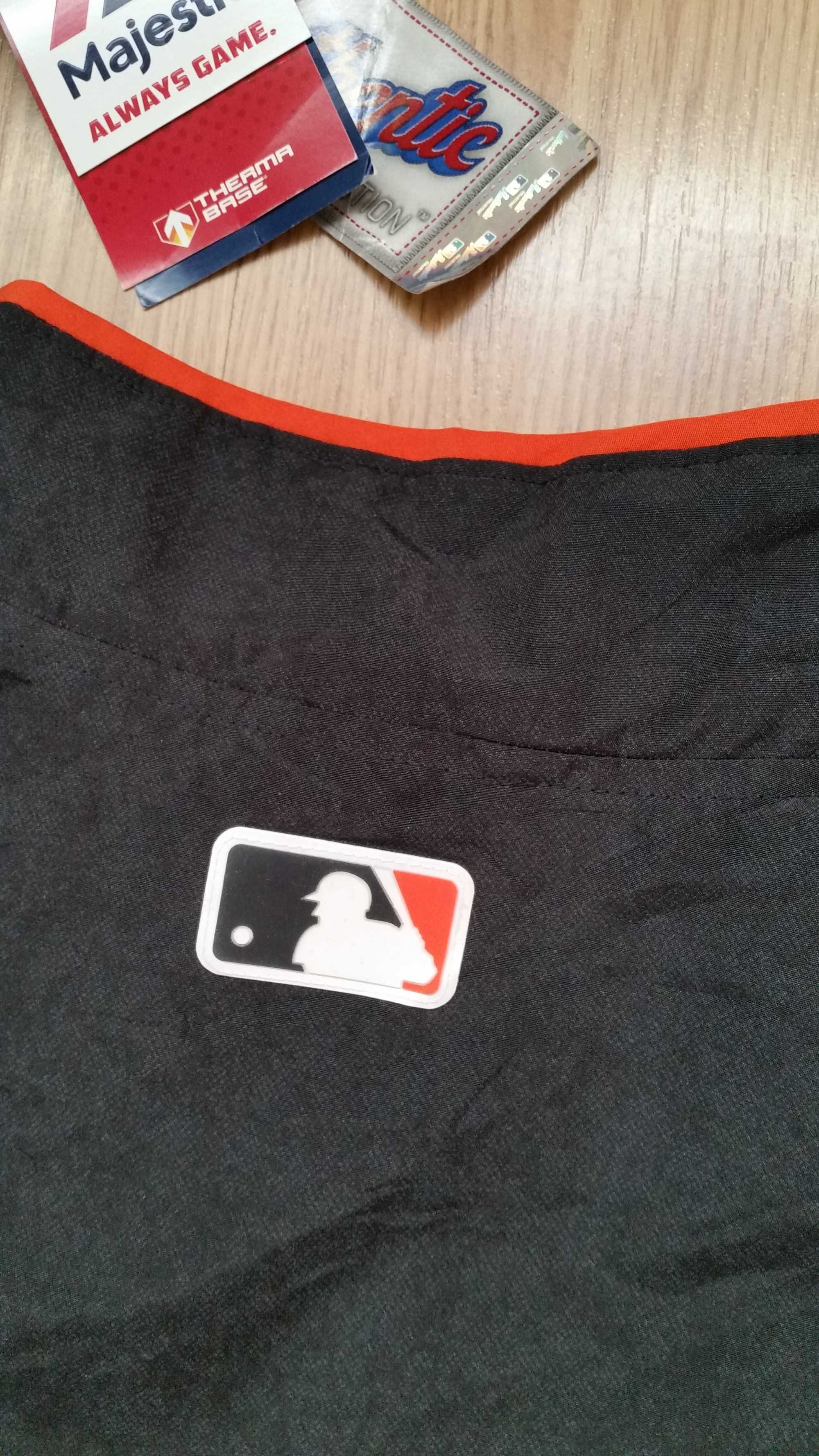 Kurtka MLB San Francisco Giants Majestic Therma Base
