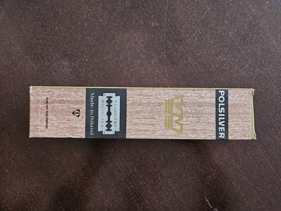 żyletki Polsilver PRL karton 250 szt