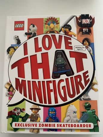 Lego - Livro Lego:  I Love That Minifigure c/ Figura Exclusiva