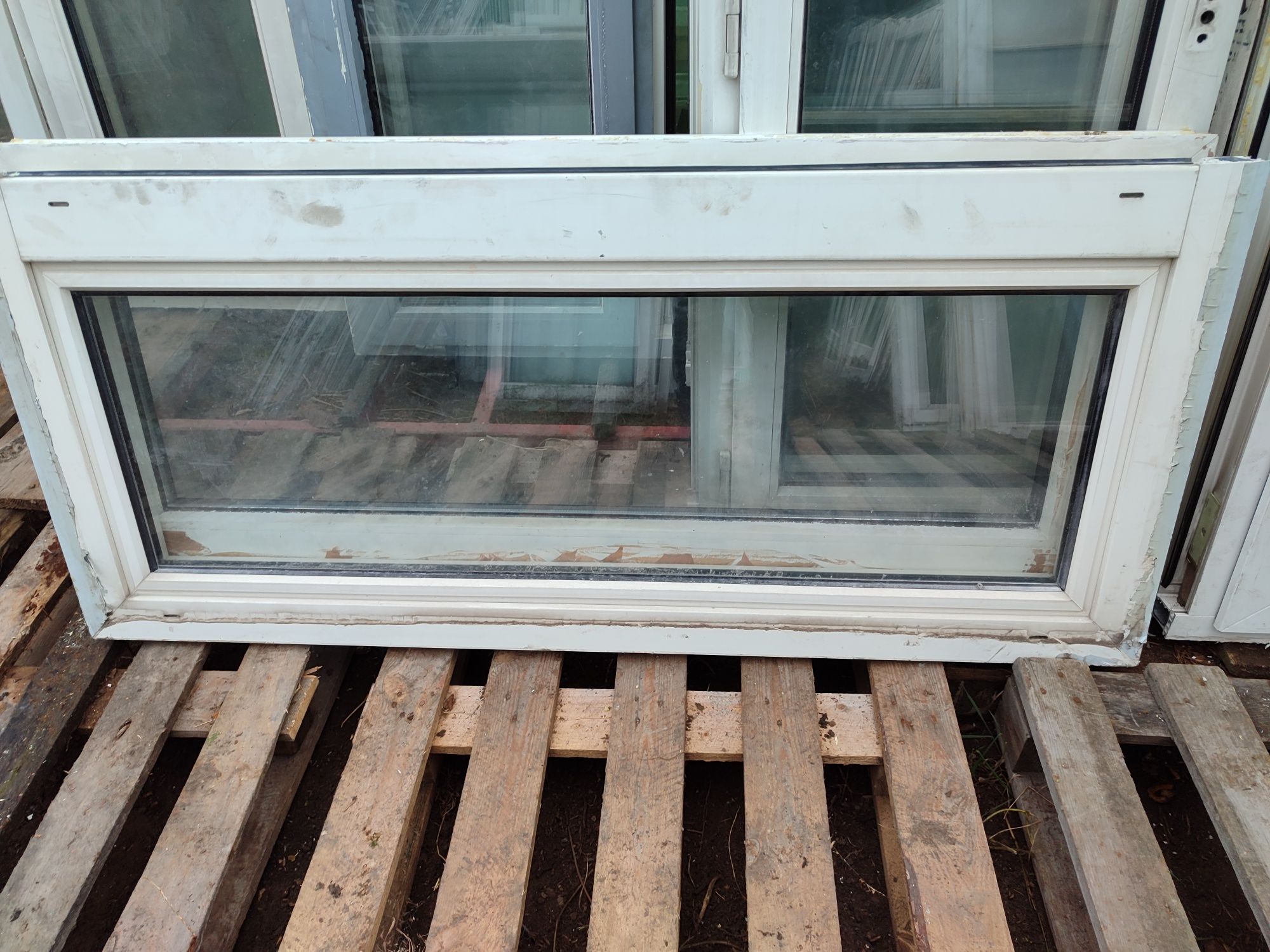 Okno pcv uchylne 147 x 64 używane 150 x 60 duża ilość