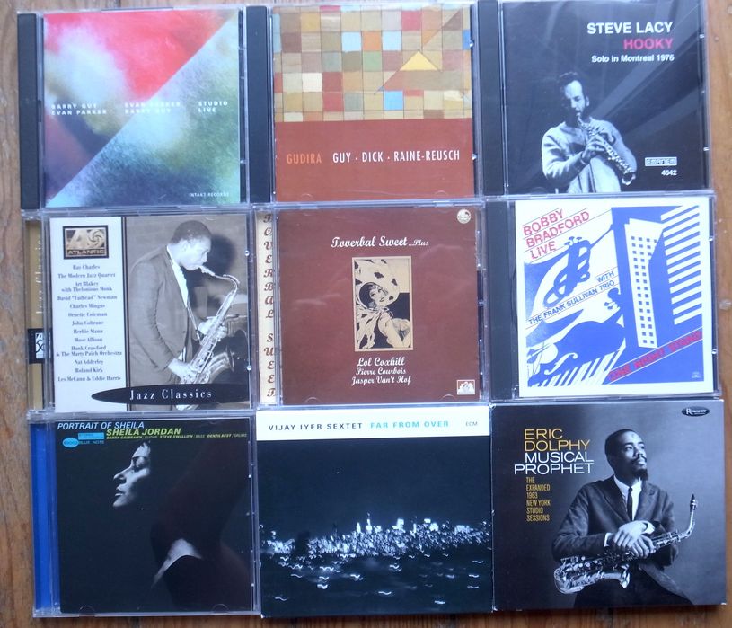 CD 's Jazz Steve Lacy Barry Guy Eric Dolphy Coltrane Duke Sheila Jord