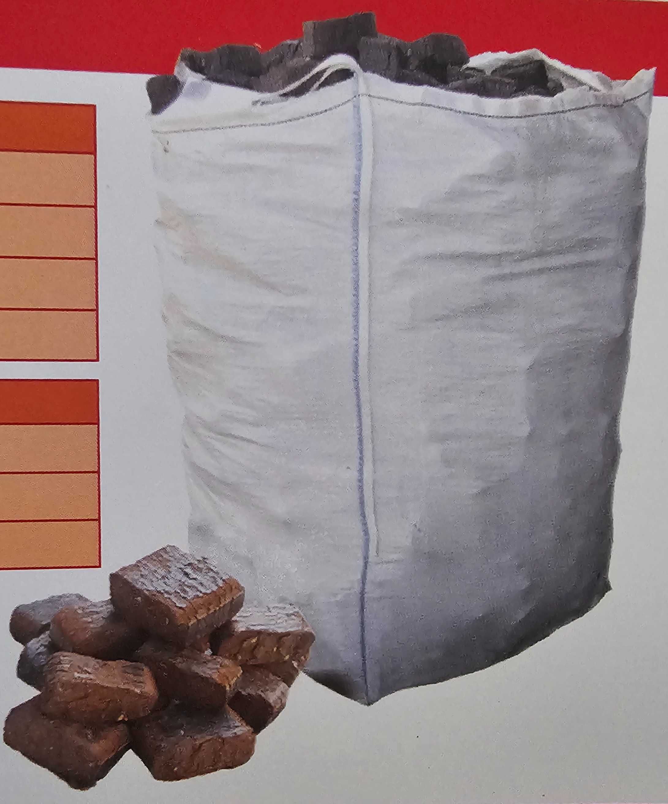 Brykiet torfowy ekologiczny w big-bag EU, dostawa od 1 tony
