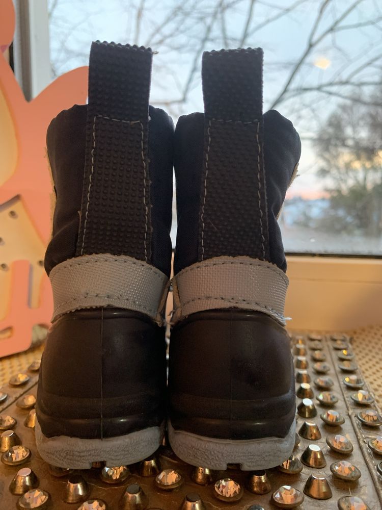 Зимові чоботи/ зимние ботинки 19 размер