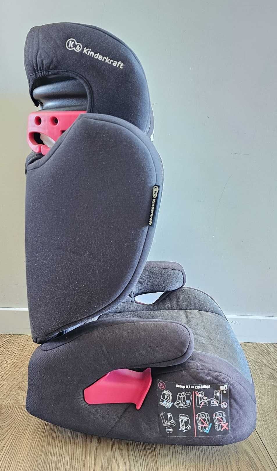Cadeira Auto KINDERKRAFT Xpand Black grupo 2/3