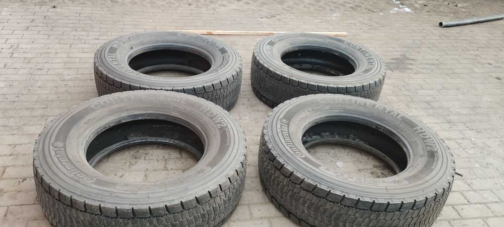 Continental 315/70R22.5, 12mm, bezNapraw, 315/70/22.5, Wysyłka