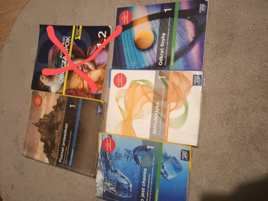 Książki do klasy 1 technikum/ liceum
