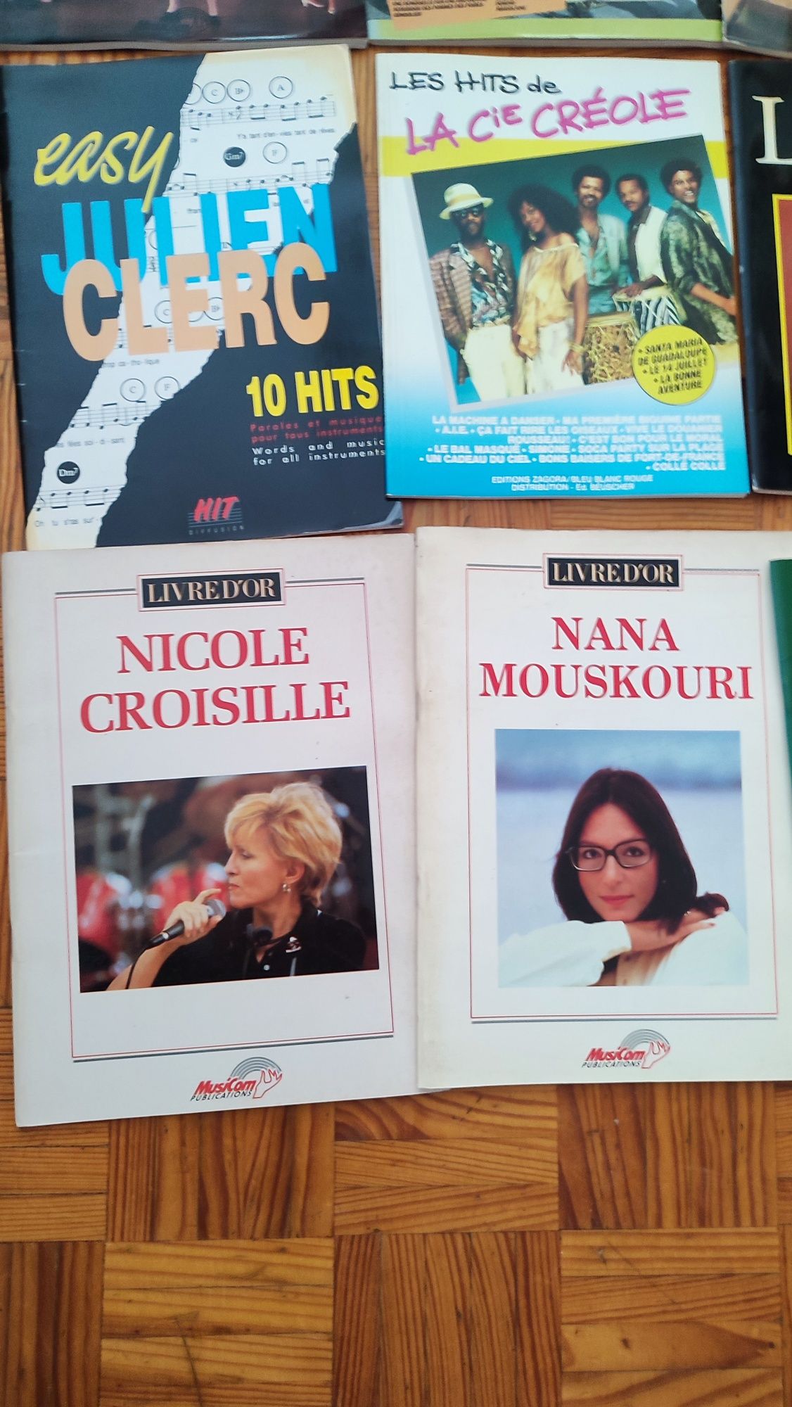 Livros de Pautas Musica - Lote de 12 Livros