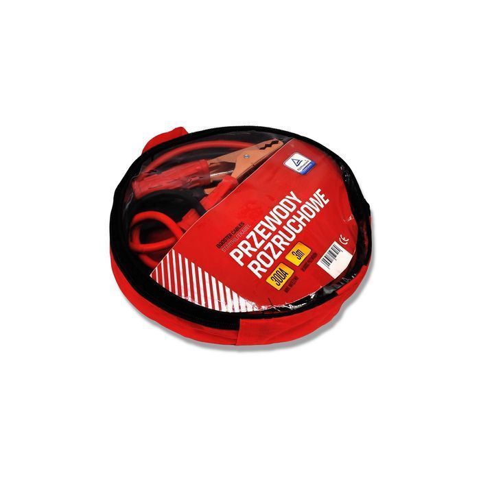 Mocne Przewody Kable ROZRUCHOWE 300A 3M 12/24V [3049]