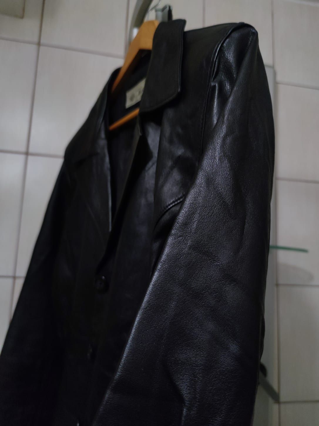 płaszcz płaszczyk L  Milly kurtka żakiecik czarny black ciemny damski