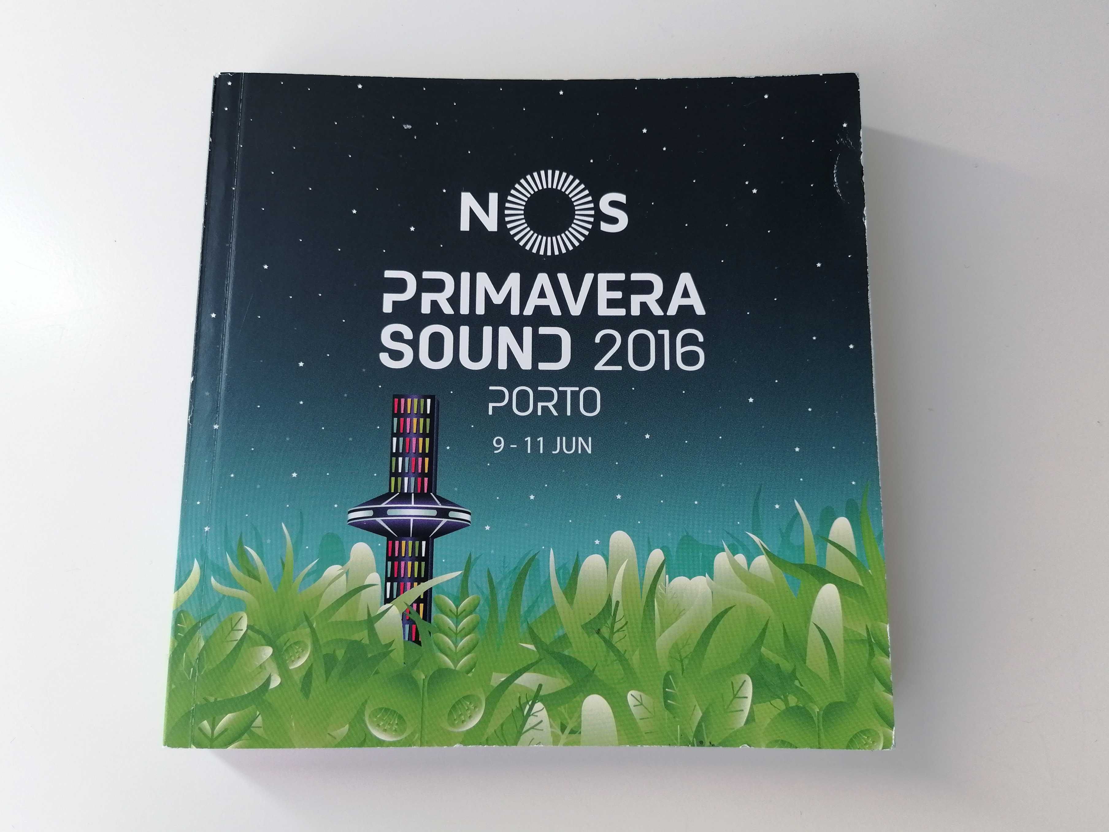 Livros Primavera Sound 2015 e 2016