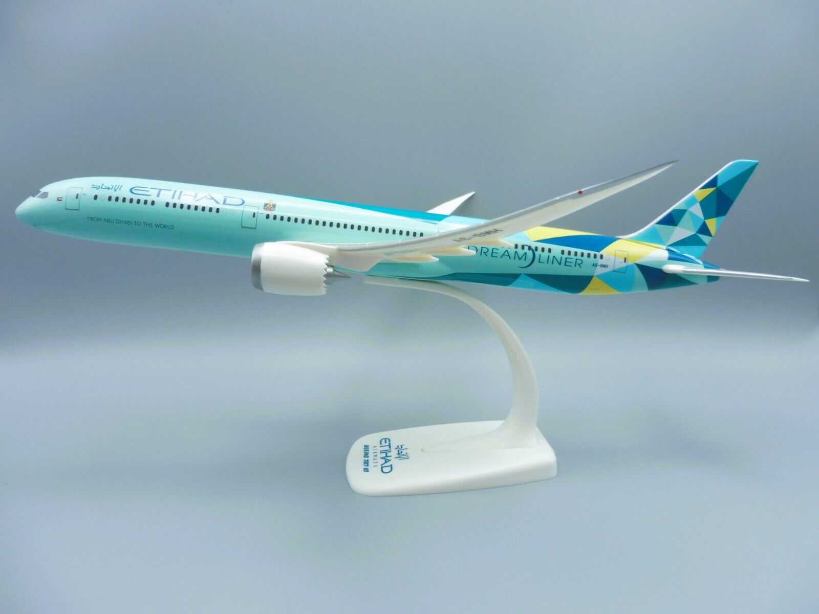 Avião de coleção ETIHAD Airways Boeing787.-10 Dreamliner