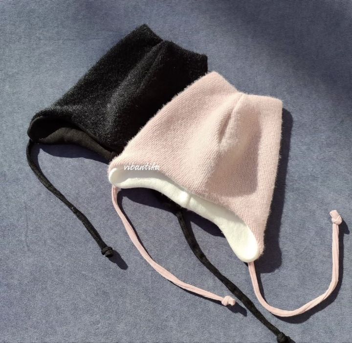 Шапочка Котик чорна 40-42