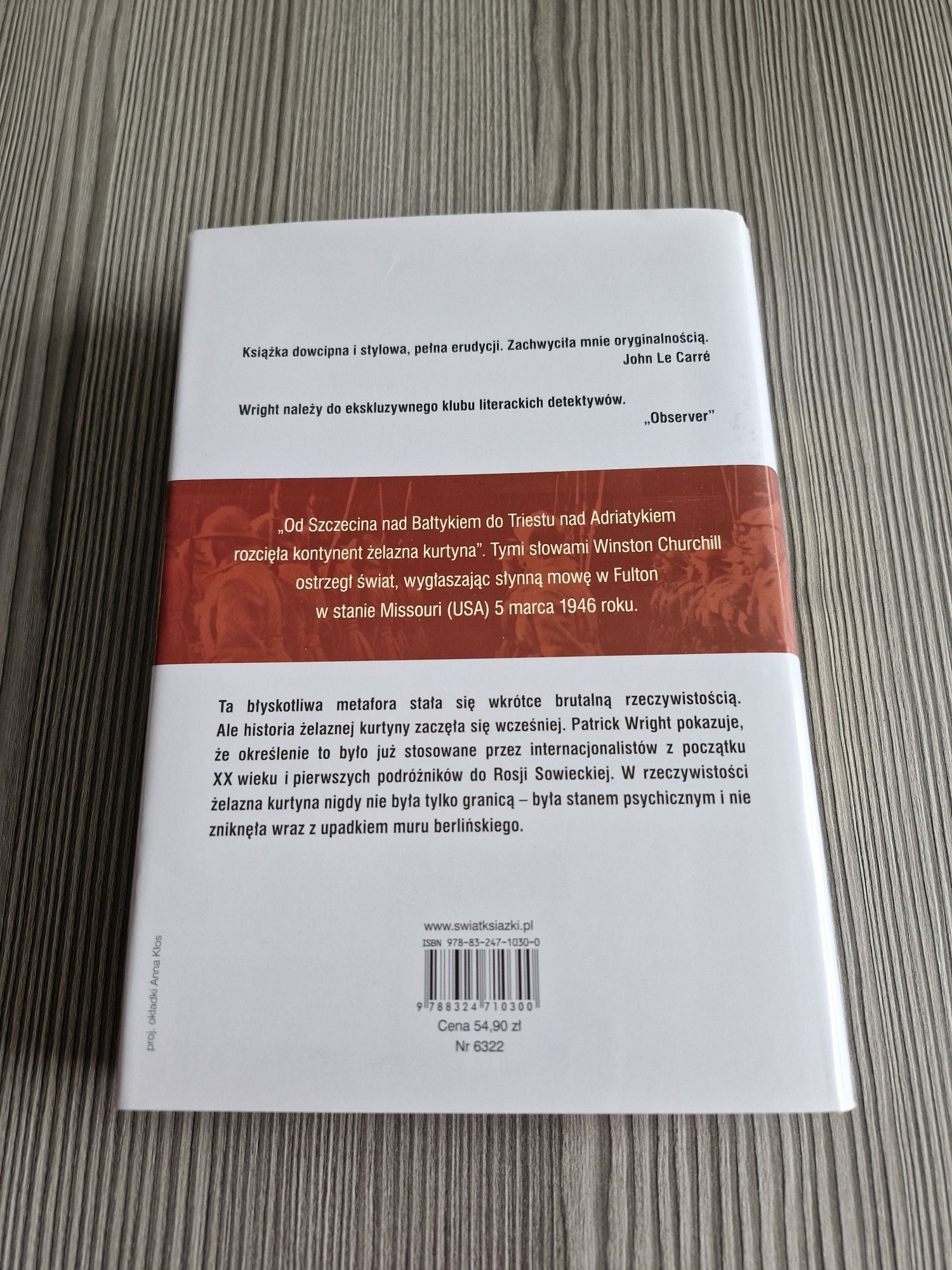 5700. "Żelazna kurtyna" Patrick Wright