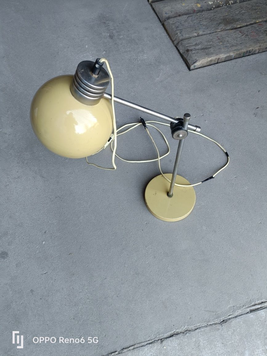 Lampa Lampka radom poland  PRL  vintage                        
E