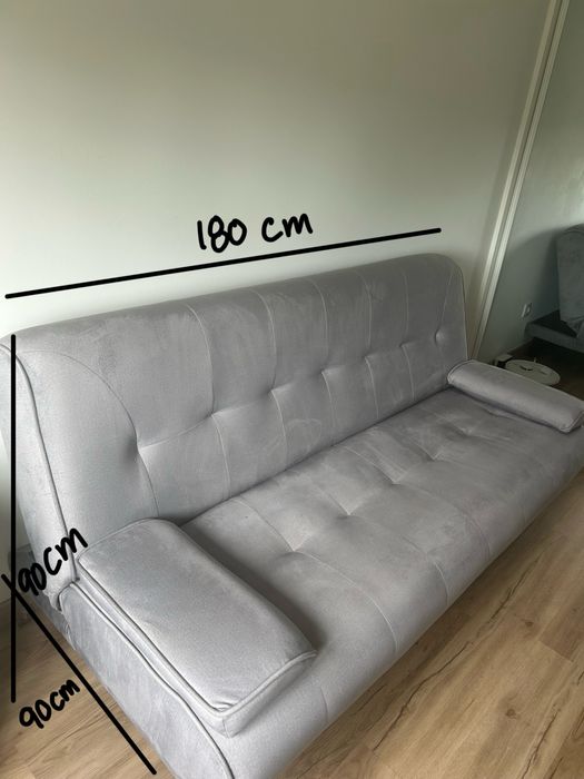 Sofá cama 3 lugares