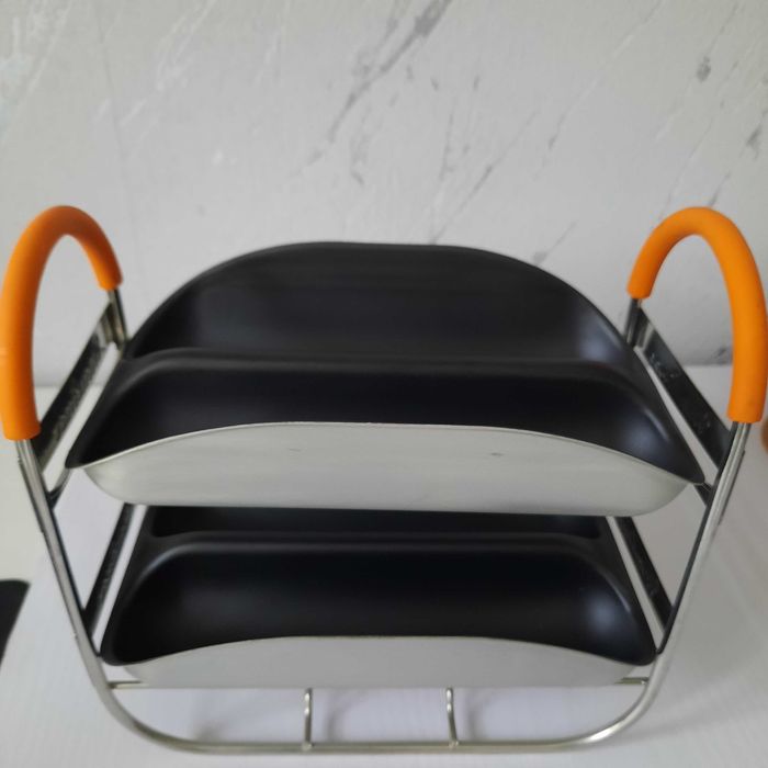 Formy na 4 bagietki do maszyny do chleba z półeczkami firmy moulinex