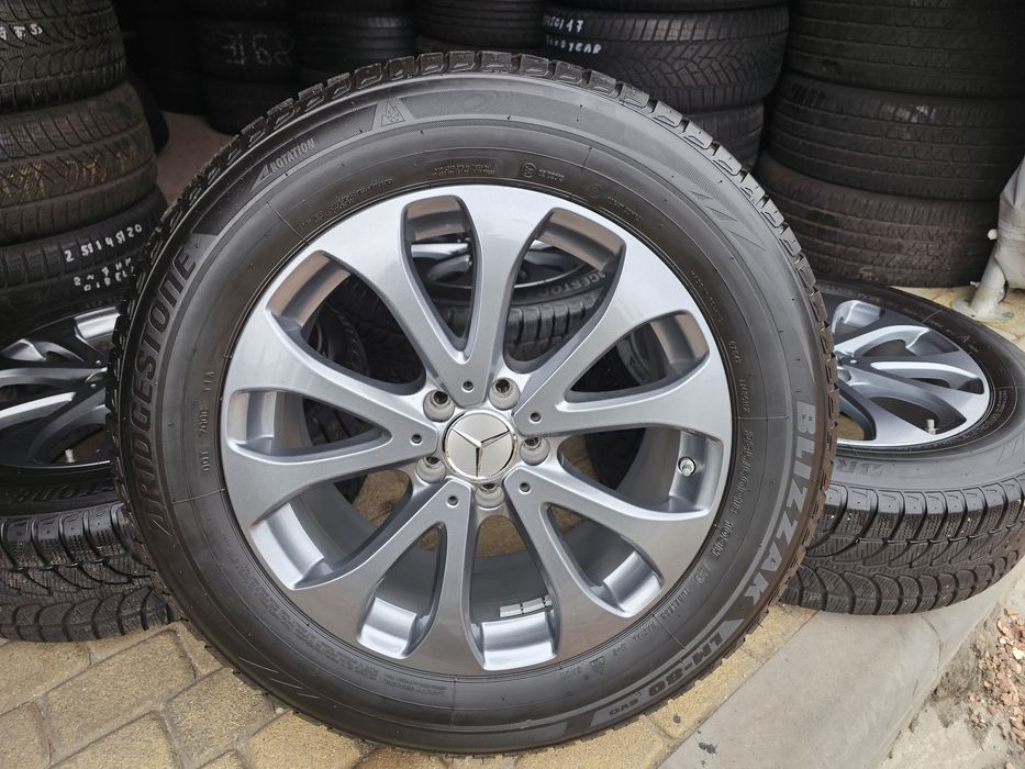 Koła zimowe 18" Mercedes GLC GLK ML oryginał 235/60/18 czujniki