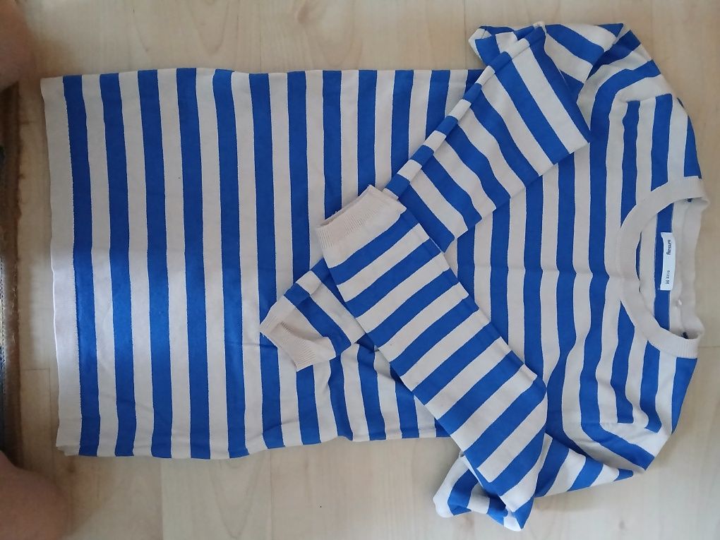 Sweter damski w paski