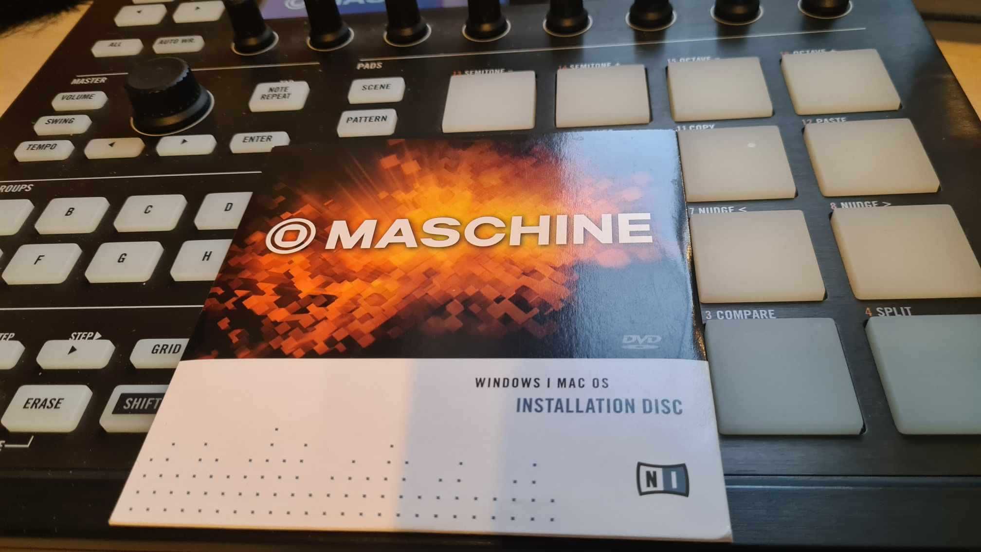 kontroler midi maschine mkII stan perfekcyjny + soft 16GB sampli