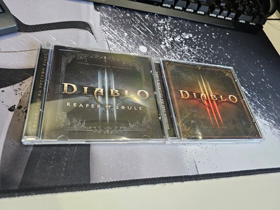 Кейси від ПК ігор Diablo 3 + Diablo 3 Reaper of Souls