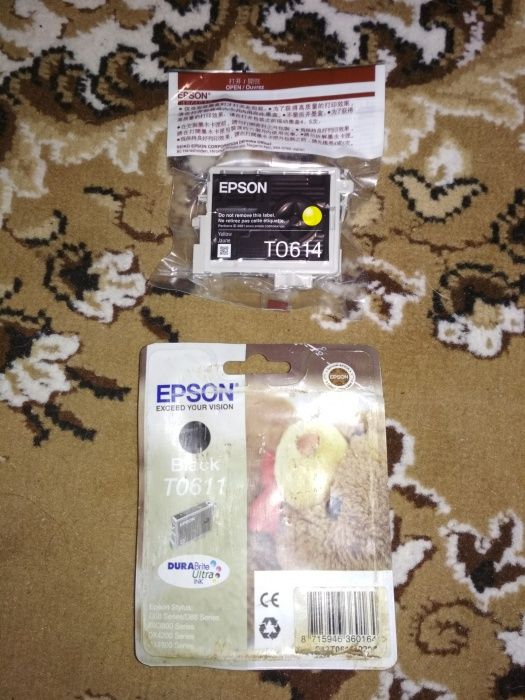 Картридж Epson t0611 и t0614