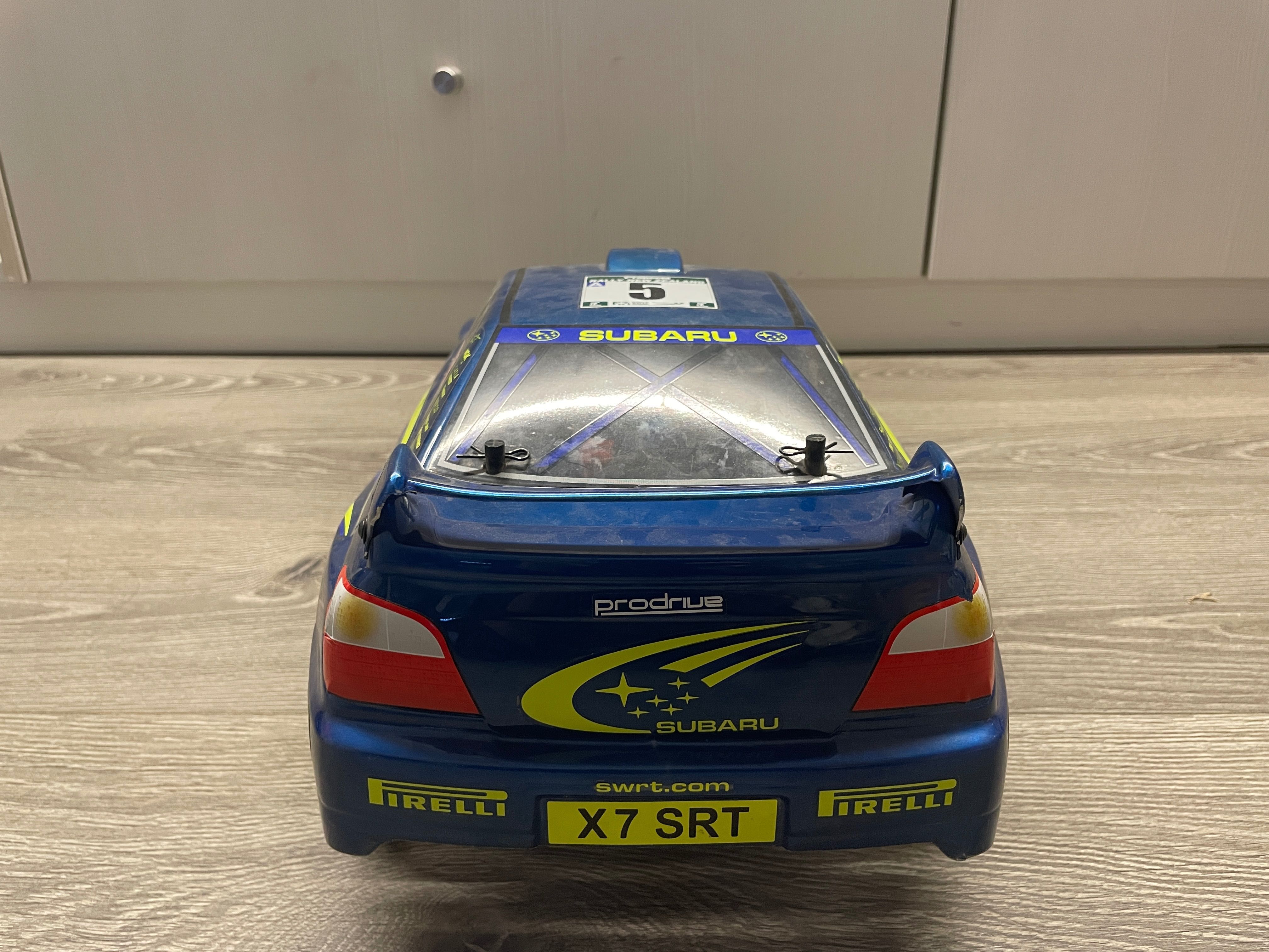 HPI Subaru Impreza 2001 WRC 1/8 WR8 3.0 + Starter Kit + Nitro