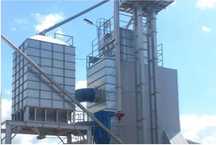 nowy Silos spedycyjny wraz z podnośnikami kubełkowymi i odpylaczem