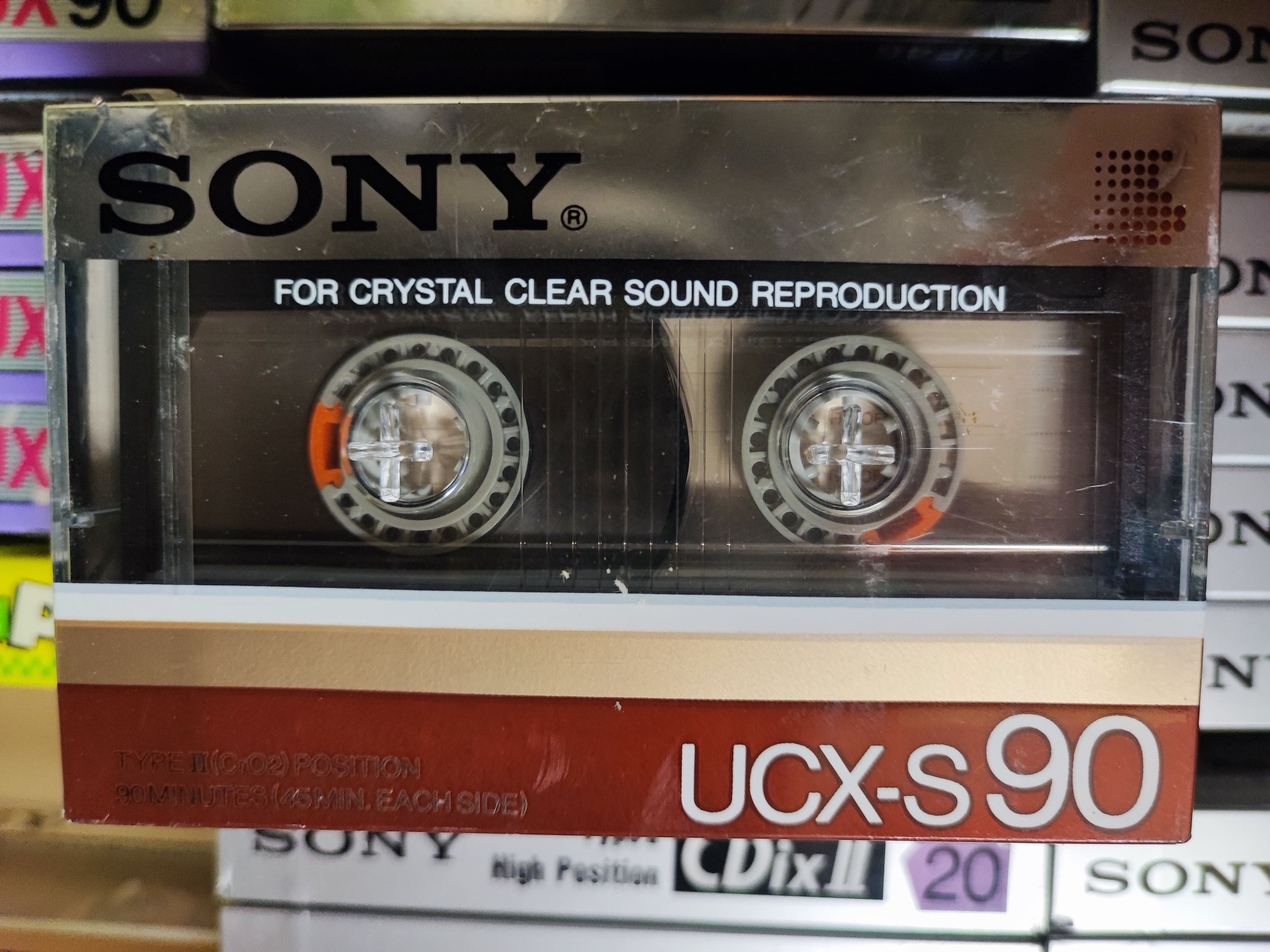 Cassette Sony UCX-S C90