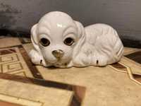 Porcelanowa figurka psa