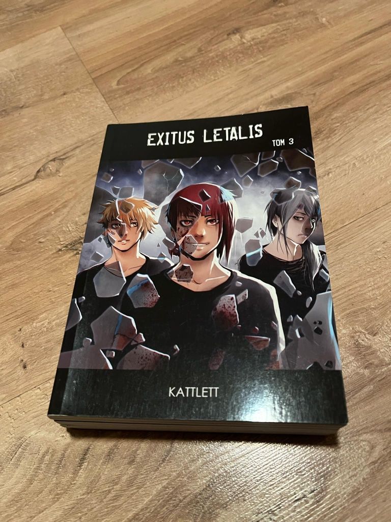 Komplet mangi "Exitus letalis" 5 tomów