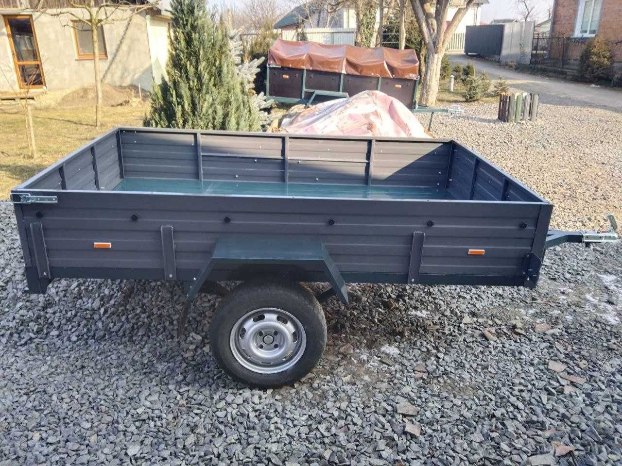 Причеп з КОЛЕСАМИ 250*150 см причіп прицеп автопричеп
