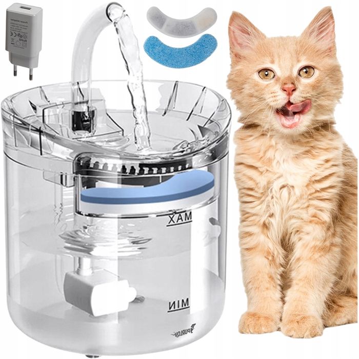 Poidełko Dozownik Automat Fontanna Dla Kota Psa