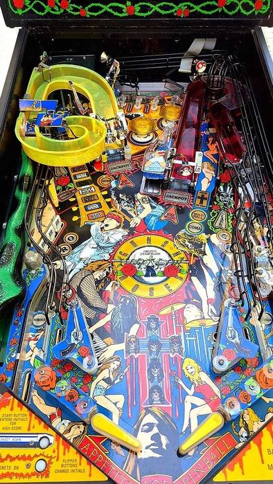 flipper CIRQUS VOLTAIRE i GUNS N ROSES - Bardzo ładny stan