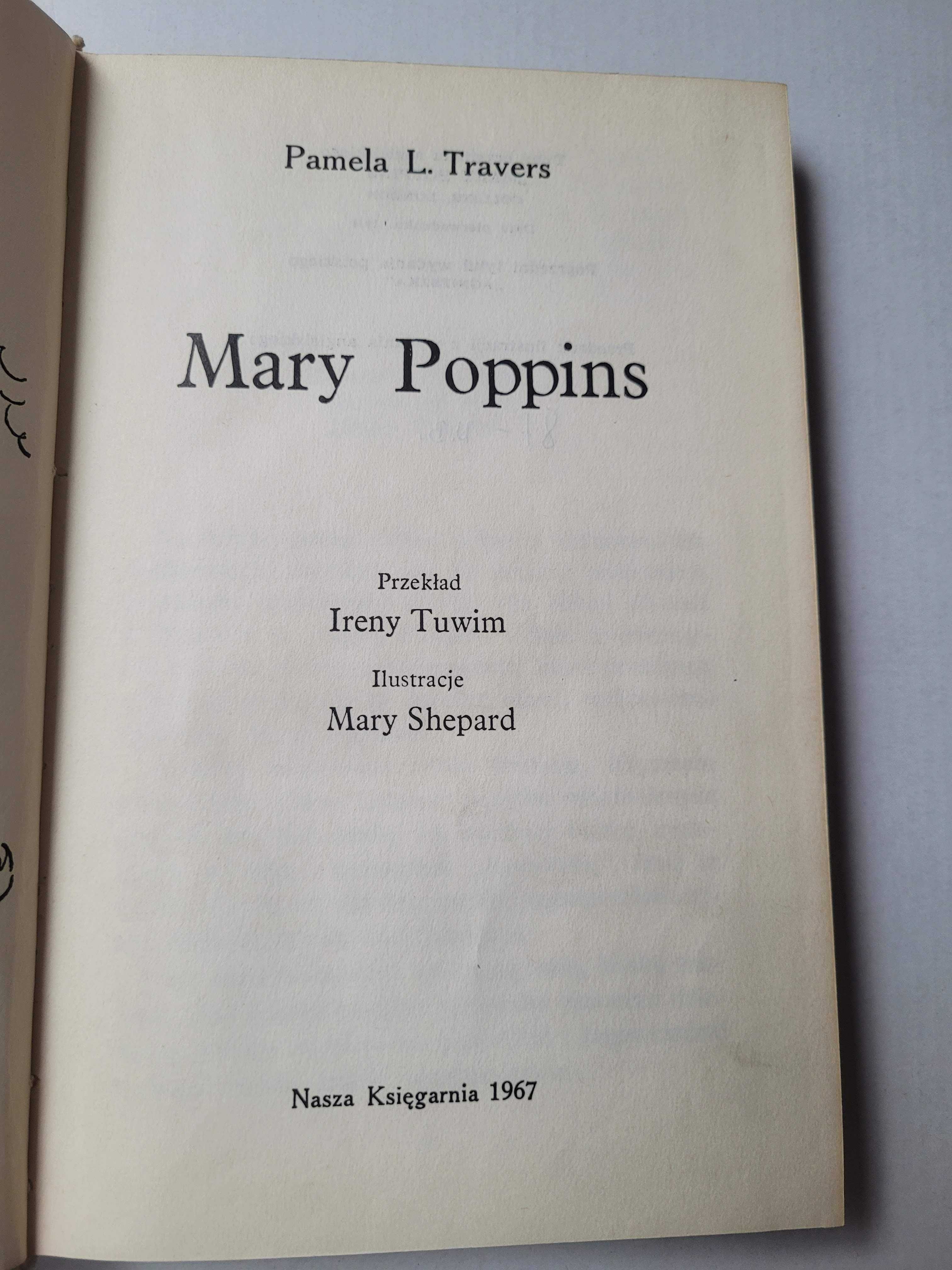 Pamela L. Travers - Mary Poppins (przekład Ireny Tuwim) 1967