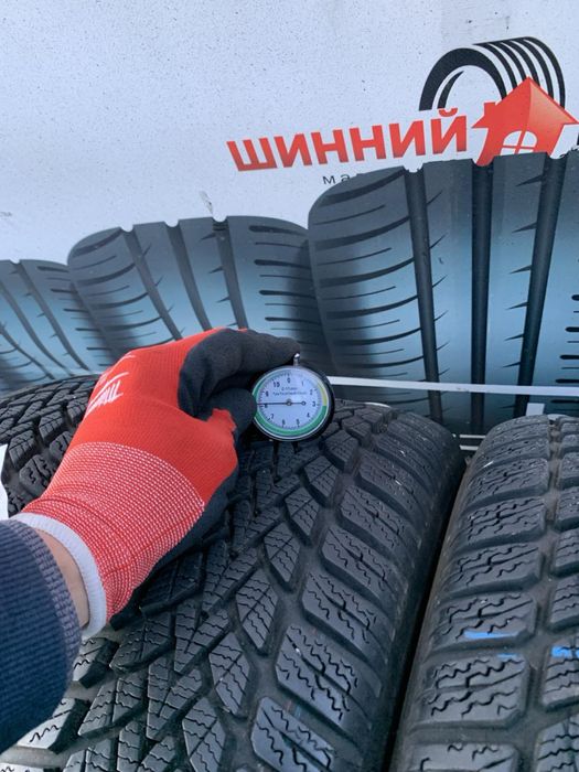 Шини 175/65 R14 Dunlop зима 2020 рік  8/7,8 мм