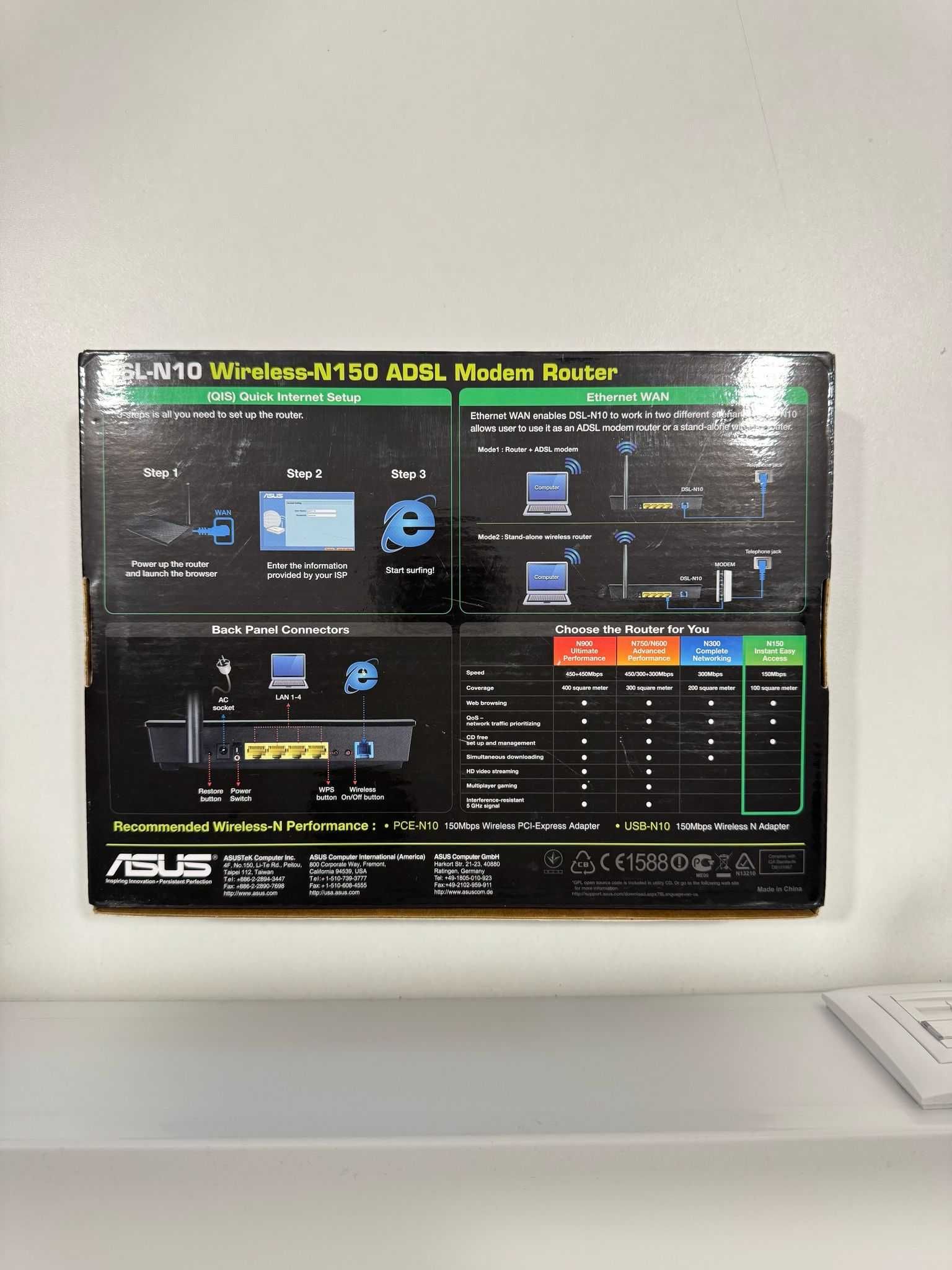 Asus DSL-N150 Wireless-N