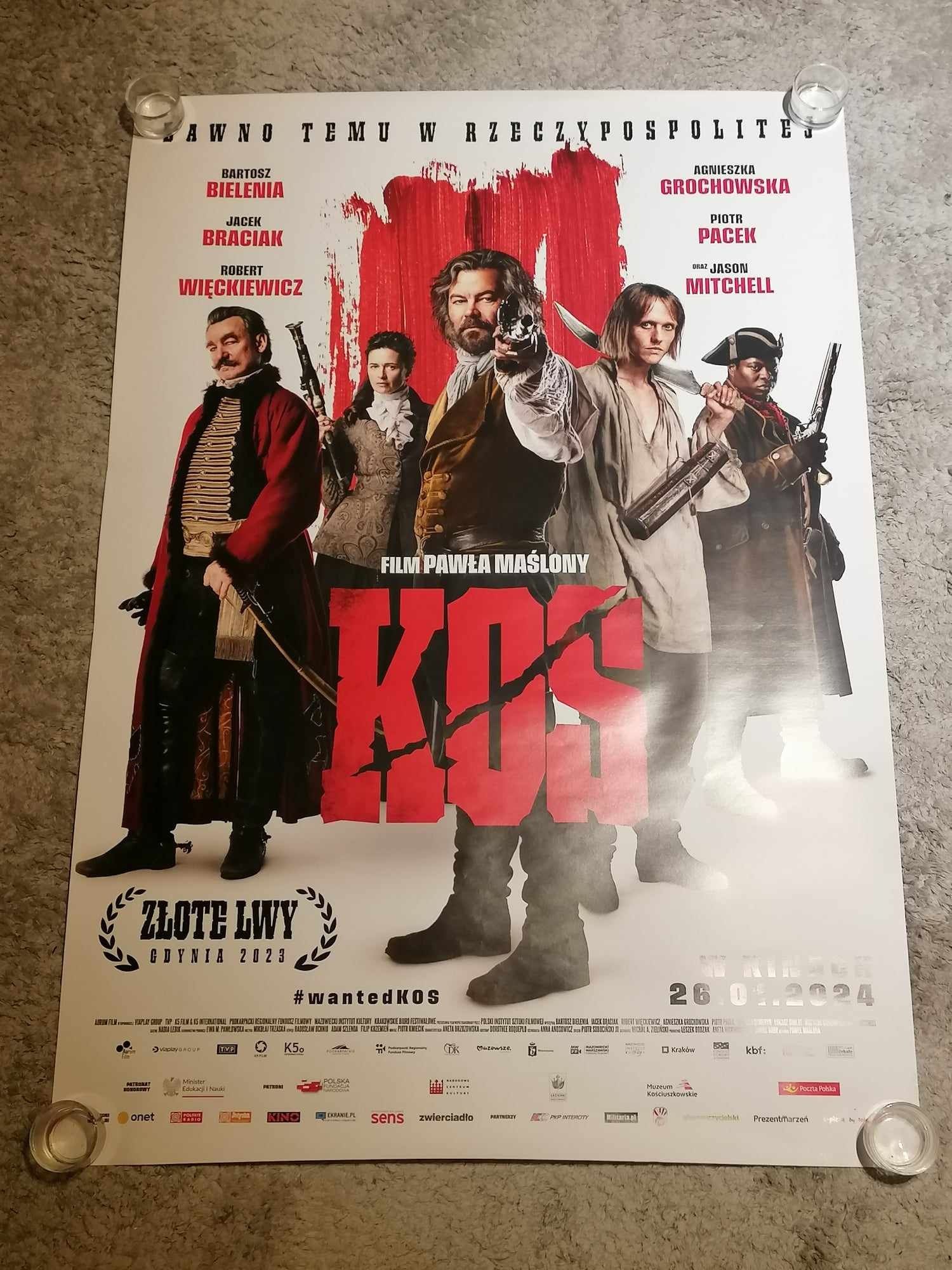 Plakat filmu ,,KOS"