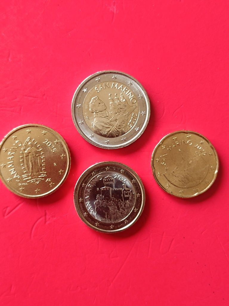 San Marino 2025 - moedas