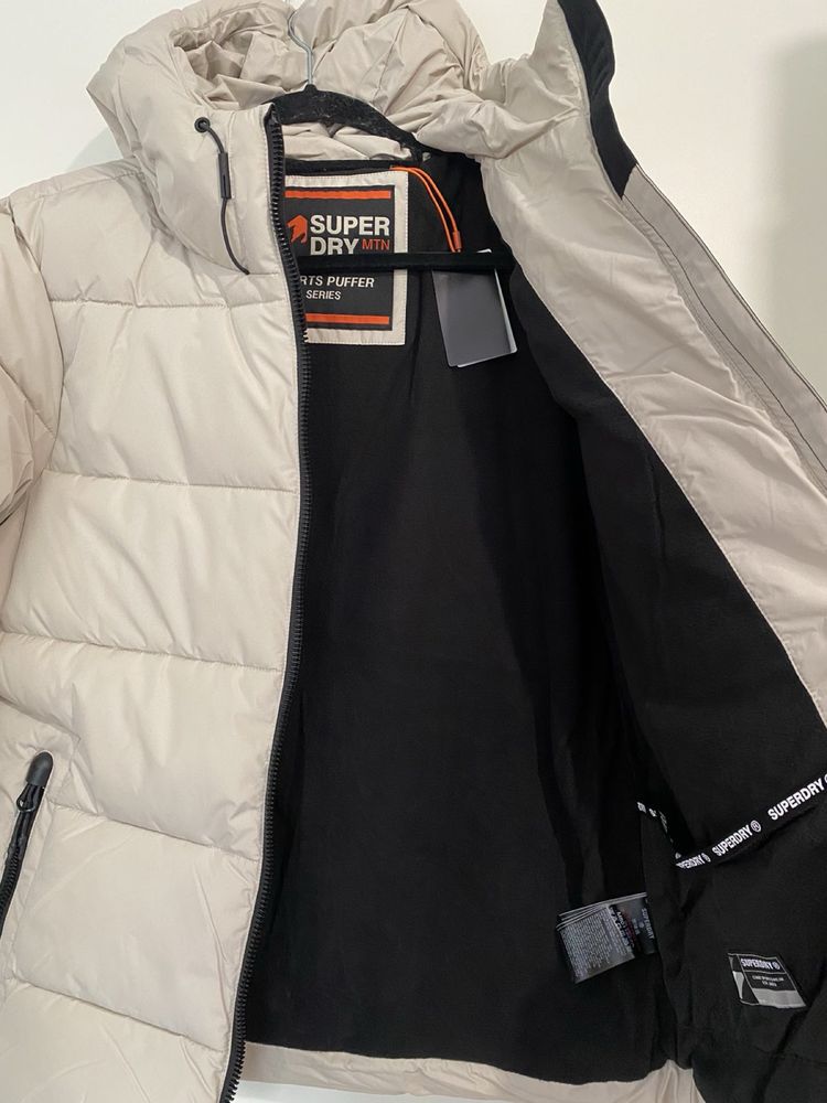 Чоловічий пуховик SUPERDRY, зимова куртка Superdry
