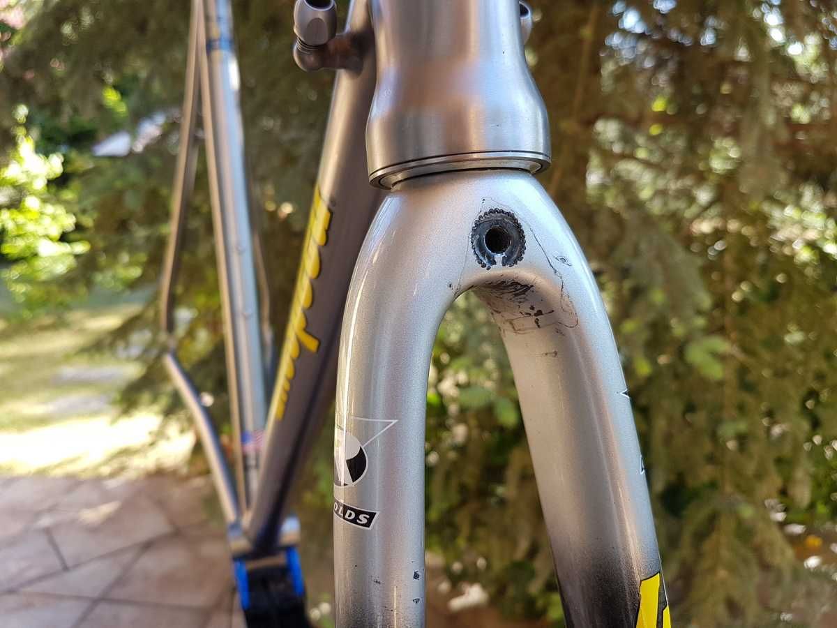 TYTANOWA rama LITESPEED Tuscany + karbonowy widelec, szosa
