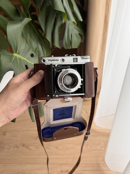 Voigtlander Perkeo E III Color-Skopar 80/3,5 Dalmierz 6x6